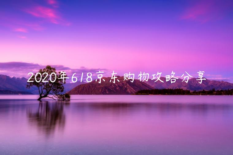 2023年618京東購(gòu)物攻略分享